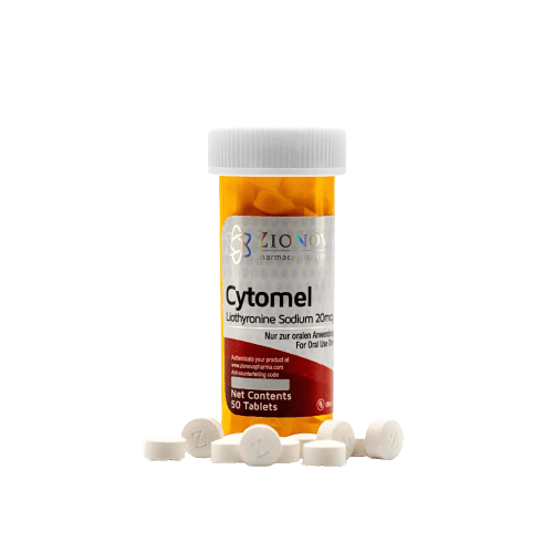 Zionova Cytomel - 50 Tablets at 20mg Each - Made in Canada Cytomel 20mg Tablets by Zionova
