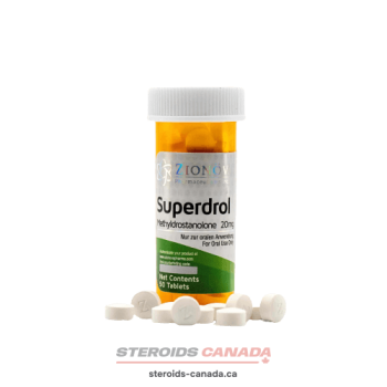 Zionova Superdrol (Methasterone) 20mg Tablets