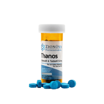 Zionova Thanos Blend of Cialis And Viagra 50mg 50 Tablets - An Effective Combination for Improved Sexual Health