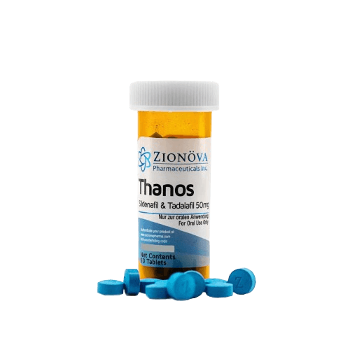 Zionova Thanos Blend of Cialis And Viagra 50mg 50 Tablets Zionova Thanos Blend of Cialis And Viagra 50mg 50 Tablets - An Effective Combination for Improved Sexual Health