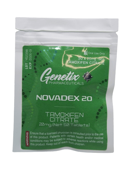 Genetix Pharma Nolvadex 20mg - Estrogen Control & PCT Genetix Pharma Nolvadex 20mg tablets for estrogen control and PCT.