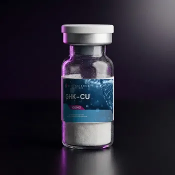 GHK-Cu Copper Tripeptide, 100 mg Lyophilized Vial