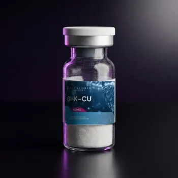 GHK-Cu Copper Tripeptide, 50 mg Lyophilized Vial