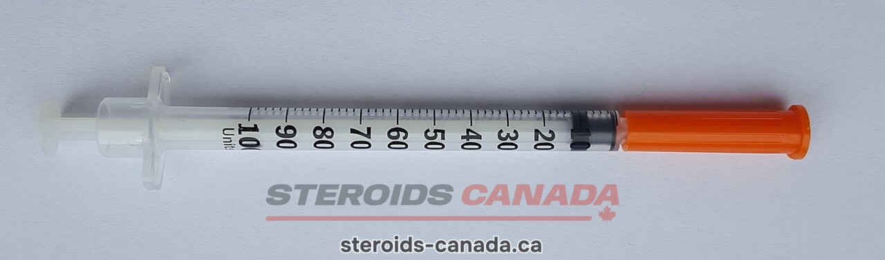 Steroids Canada EasyTouch Insulin Syringes 30G U-100 (bag of 10)