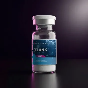 Selank Synthetic Heptapeptide, 10 mg Lyophilized Vial